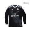 Men's Retro 2014/15 Replica Real Madrid Away Long Sleeves Soccer Jersey Shirt Adidas