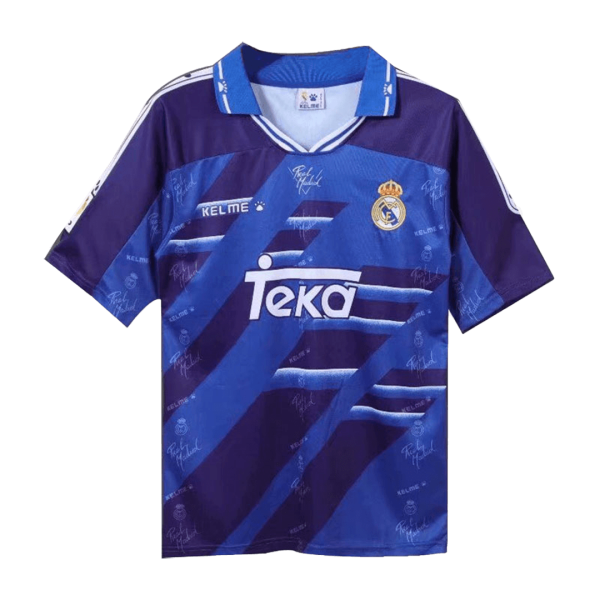 Men's Retro 1994/96 Real Madrid Away Soccer Jersey Shirt Adidas