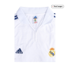 Men's Retro 2001/02 Replica Real Madrid Home Long Sleeves Soccer Jersey Shirt Adidas