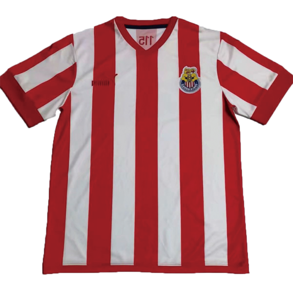 Men's Retro 2008 Chivas Guadalajara Home Soccer Jersey Shirt Puma