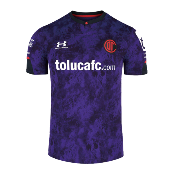 Men's Replica Deportivo Toluca Third Away Soccer Jersey Shirt 2020/21 Under Armour