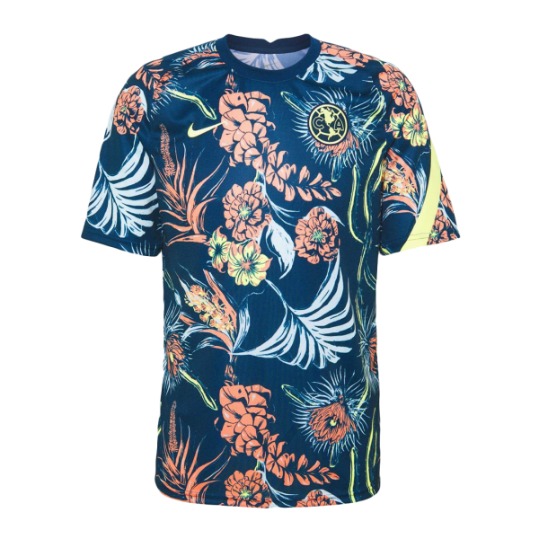 Men's Replica Club America Aguilas Pre-Match Soccer Jersey Shirt 2021/22 Nike
