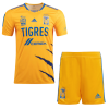 Kids Tigres UANL Home Soccer Jersey Kit (Jersey+Shorts) 2021/22 Adidas