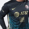 Men's Replica Club America Aguilas Away Long Sleeves Soccer Jersey Shirt 2021/22 Nike