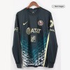 Men's Replica Club America Aguilas Away Long Sleeves Soccer Jersey Shirt 2021/22 Nike