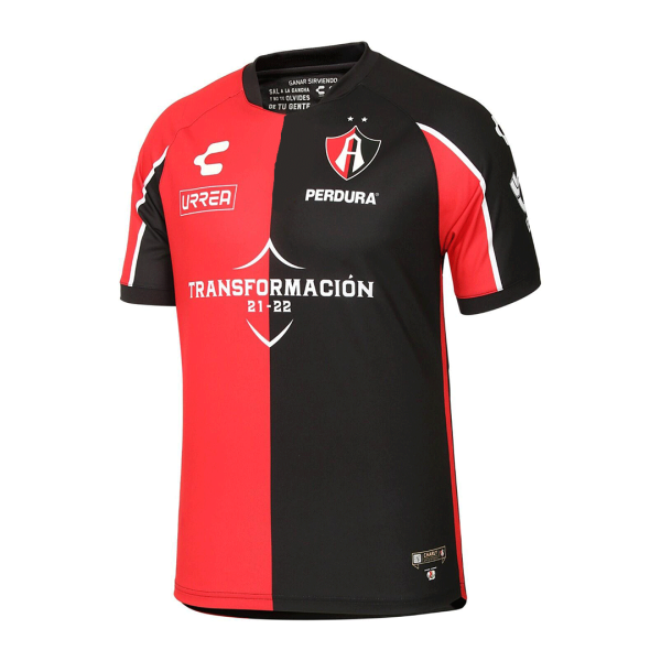 Men's Replica Atlas de Guadalajara Home Soccer Jersey Shirt 2021/22 Charly