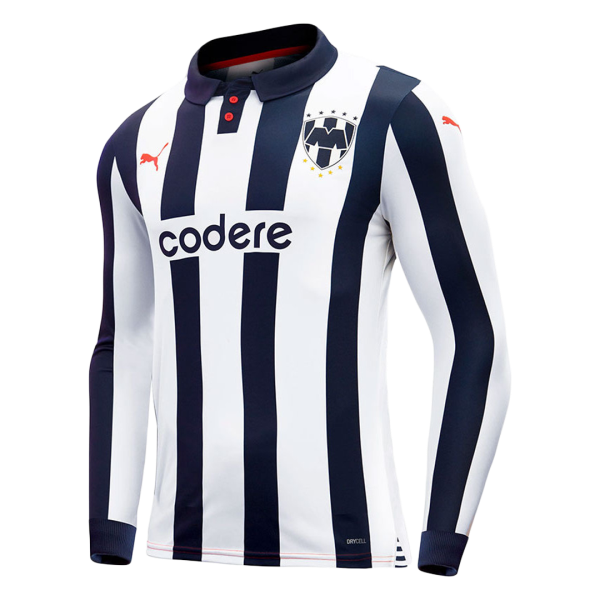 Men's Replica Monterrey FIFA Club World Cup Long Sleeves Soccer Jersey Shirt 2022 Puma