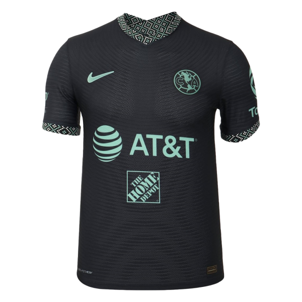 Men's Authentic Club America Aguilas Third Away Soccer Jersey Shirt 2022 Nike