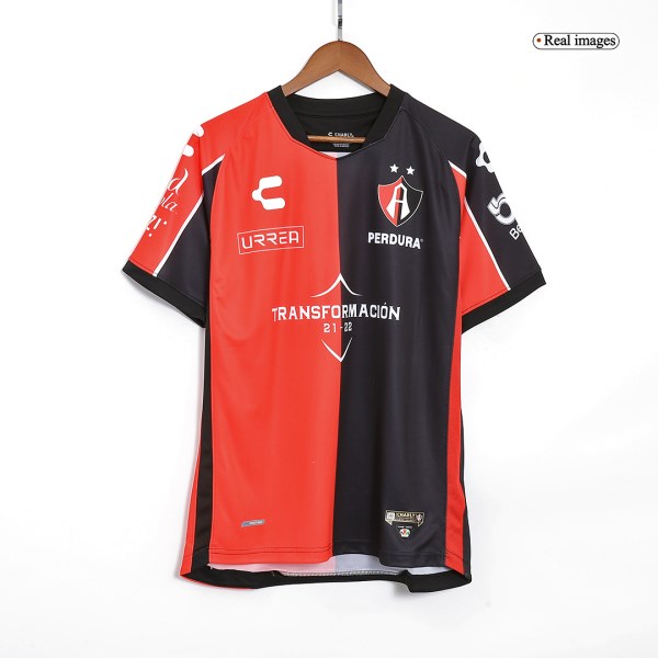 Men's Replica Atlas de Guadalajara Home (Two Stars) Soccer Jersey Shirt 2021/22 Charly