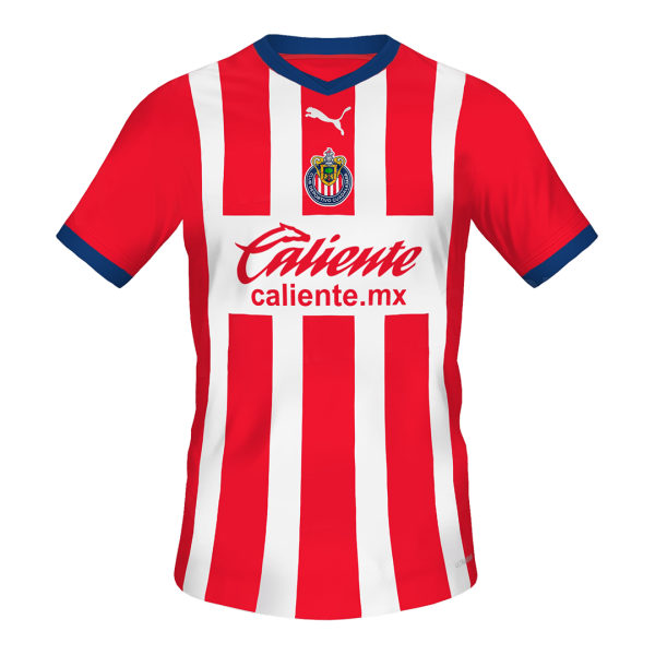 Men's Replica Chivas Home Soccer Jersey Shirt 2022/23 Puma