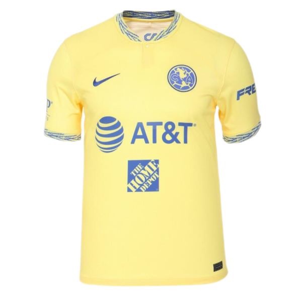 Men's Replica Club America Aguilas Home Soccer Jersey Shirt 2022/23 Nike