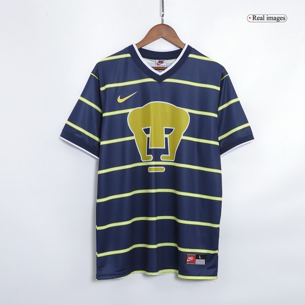 Men's Retro 1997/98 Pumas UNAM Home Soccer Jersey Shirt Nike