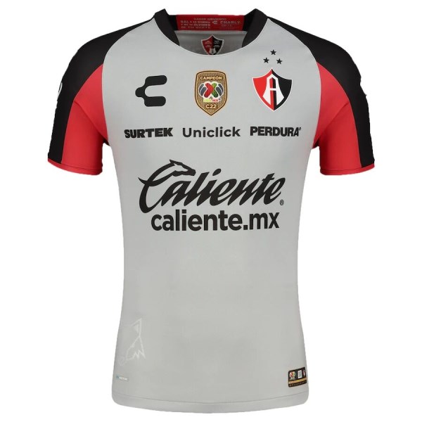 Men's Replica Atlas de Guadalajara Away Soccer Jersey Shirt 2022/23 Charly