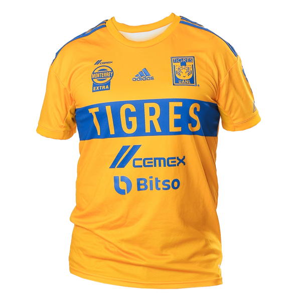 Men's Replica Tigres UANL Home Soccer Jersey Shirt 2022/23 Adidas