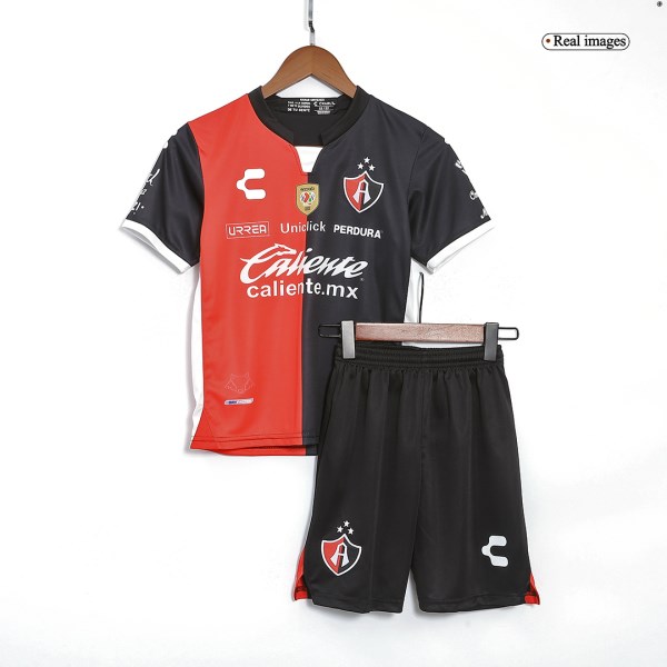 Kids Atlas de Guadalajara Home Soccer Jersey Kit (Jersey+Shorts) 2022/23 Charly