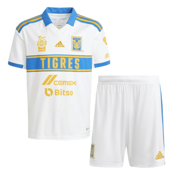 Kids Tigres UANL Third Away Soccer Jersey Kit (Jersey+Shorts) 2022/23 Adidas