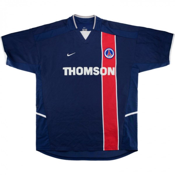 Men's Retro 2002/03 PSG Home Soccer Jersey Shirt Nike