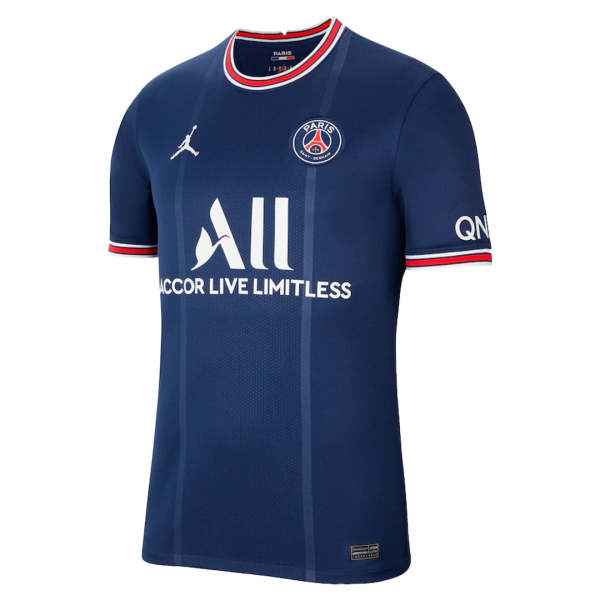 Men's Replica PSG Home Soccer Jersey Shirt 2021/22 Jordan