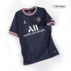 Men's Replica PSG Home Soccer Jersey Shirt 2021/22 Jordan