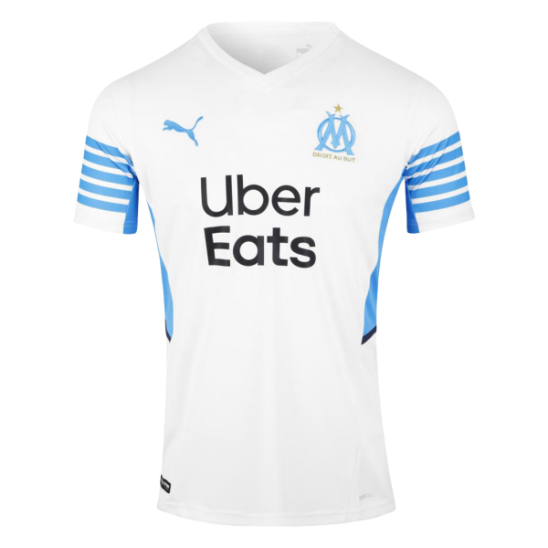 Men's Replica Marseille Home Soccer Jersey Shirt 2021/22 Puma