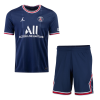 Men's Replica PSG Home Soccer Jersey Kit (Jersey+Shorts) 2021/22 Jordan