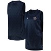 Men's Replica PSG Mesh Vest - Midnight Soccer Jersey Shirt 2021/22 Jordan