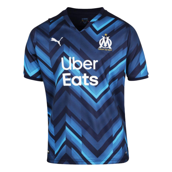 Men's Replica Marseille Away Soccer Jersey Shirt 2021/22 Puma
