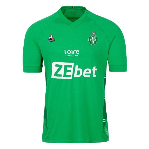 Men's Replica AS Saint-Etienne Home Soccer Jersey Shirt 2021/22 Le Coq Sportif