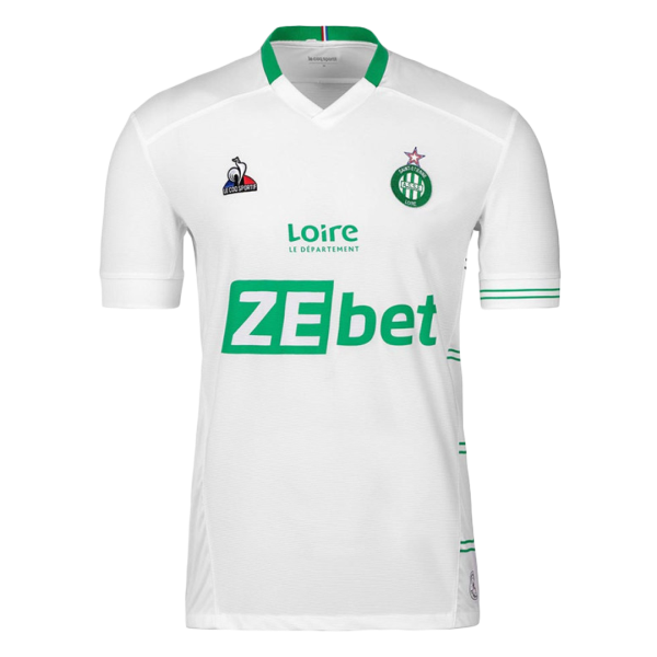 Men's Replica AS Saint-Etienne Away Soccer Jersey Shirt 2021/22 Le Coq Sportif