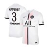 Men's Replica KIMPEMBE #3 PSG Away Soccer Jersey Shirt 2021/22 Nike