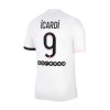 Men's Replica ICARDI #9 PSG Away Soccer Jersey Shirt 2021/22 Nike