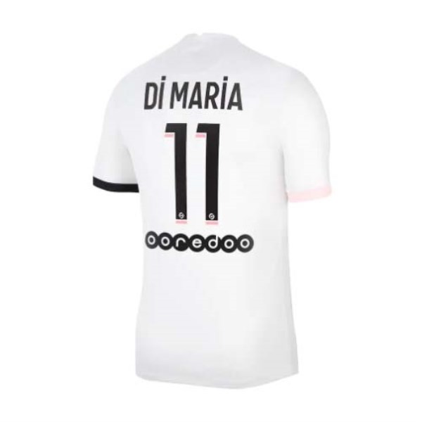 Men's Replica DI MARIA #11 PSG Away Soccer Jersey Shirt 2021/22 Nike