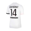 Men's Replica JUAN BERNAT #14 PSG Away Soccer Jersey Shirt 2021/22 Nike