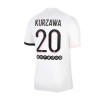 Men's Replica KURZAWA #20 PSG Away Soccer Jersey Shirt 2021/22 Nike