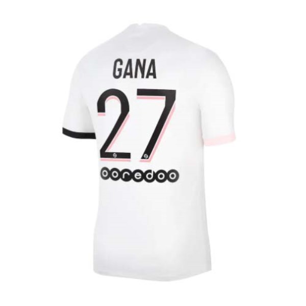 Men's Replica GANA #27 PSG Away Soccer Jersey Shirt 2021/22 Nike