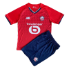 Kids Lille OSC Home Soccer Jersey Kit (Jersey+Shorts) 2021/22 NewBalance