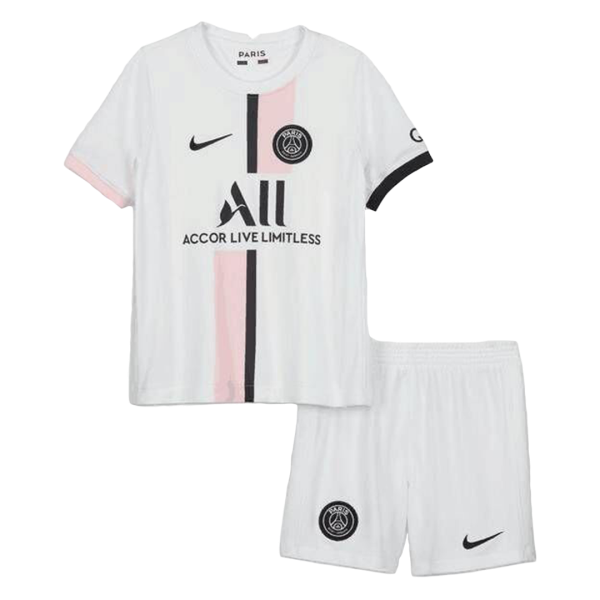 Kids PSG Away Soccer Jersey Kit (Jersey+Shorts) 2021/22 Nike