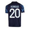 Men's Replica KONRAD #20 Marseille Away Soccer Jersey Shirt 2021/22 Puma