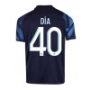 Men's Replica DIA #40 Marseille Away Soccer Jersey Shirt 2021/22 Puma
