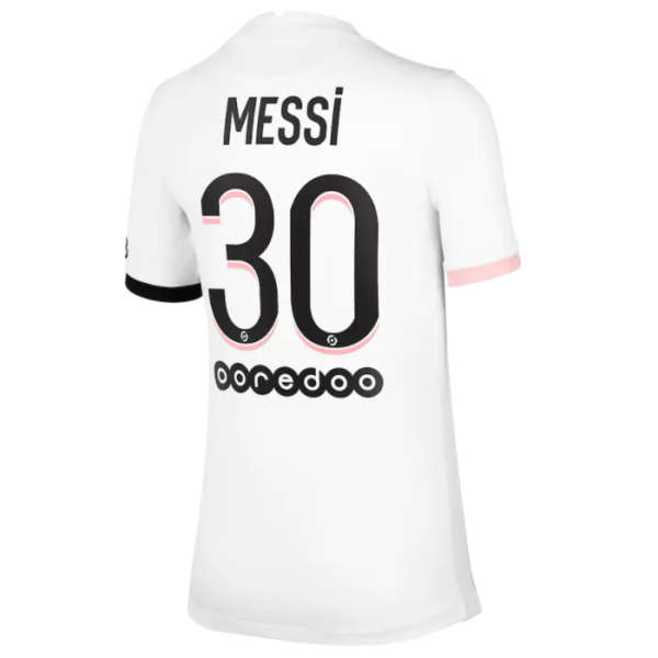 Men's Authentic Messi #30 PSG Away Soccer Jersey Shirt 2021/22 Nike