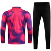 Men's PSG Zipper Tracksuit Sweat Shirt Kit (Top+Trousers) 2021/22 Jordan