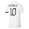 Men's Replica NEYMAR JR #10 PSG Away UCL Soccer Jersey Shirt 2021/22 Nike