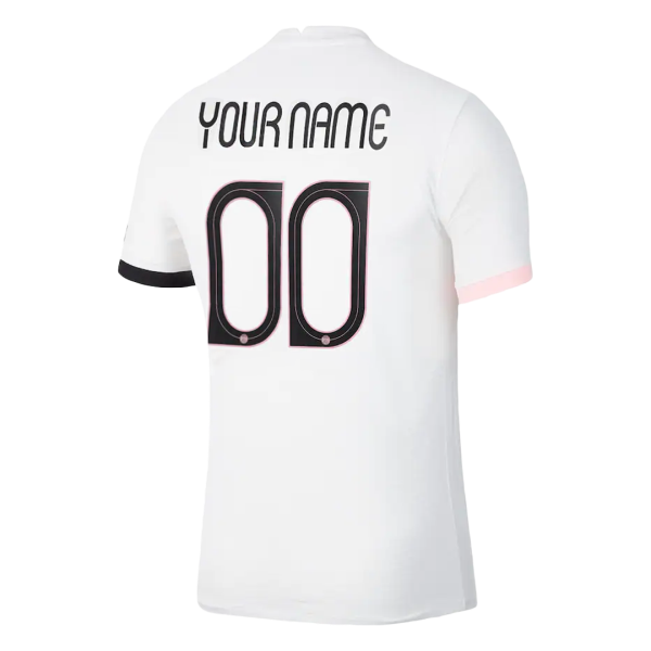 Men's Replica PSG Away UCL Custom Edition Soccer Jersey Shirt 2021/22 Nike