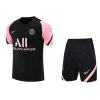 Nike PSG Training Soccer Jersey Kit(Shirt+Shorts) 2021/22 - Black | PSG