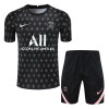 Replica Nike PSG Training Soccer Jersey Kit(Jersey+Shorts) 2021/22 - Black | PSG