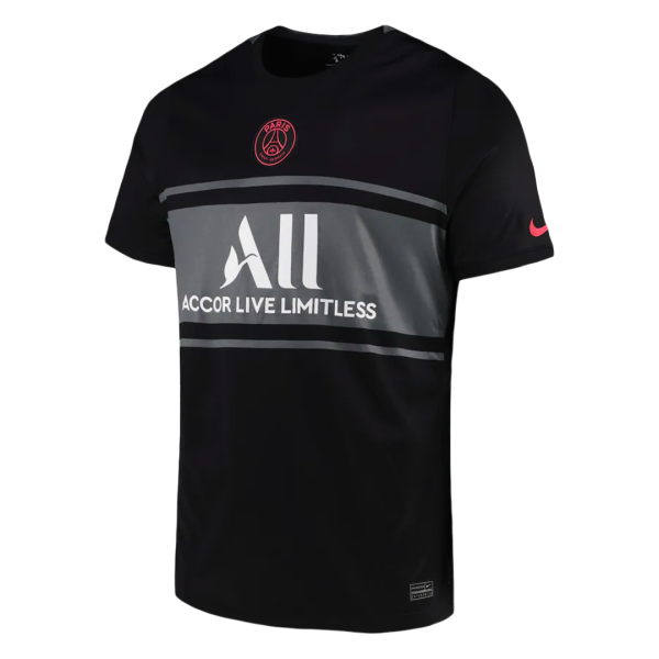 Men's Replica PSG Third Away Soccer Jersey Shirt 2021/22 Nike