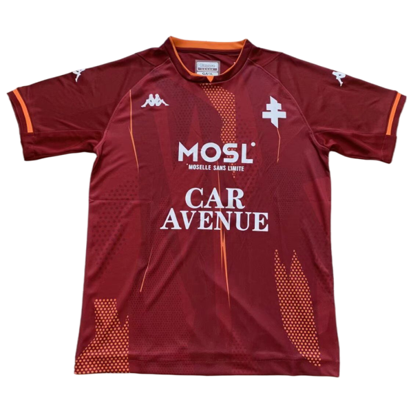 Men's Replica FC Metz Home Soccer Jersey Shirt 2021/22 Kappa