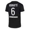 Men's Replica VERRATTI #6 PSG Third Away Soccer Jersey Shirt 2021/22 Nike