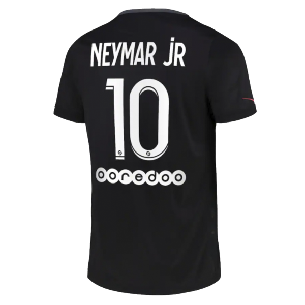 Men's Replica NEYMAR JR #10 PSG Third Away Soccer Jersey Shirt 2021/22 Nike