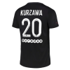 Men's Replica KURZAWA #20 PSG Third Away Soccer Jersey Shirt 2021/22 Nike